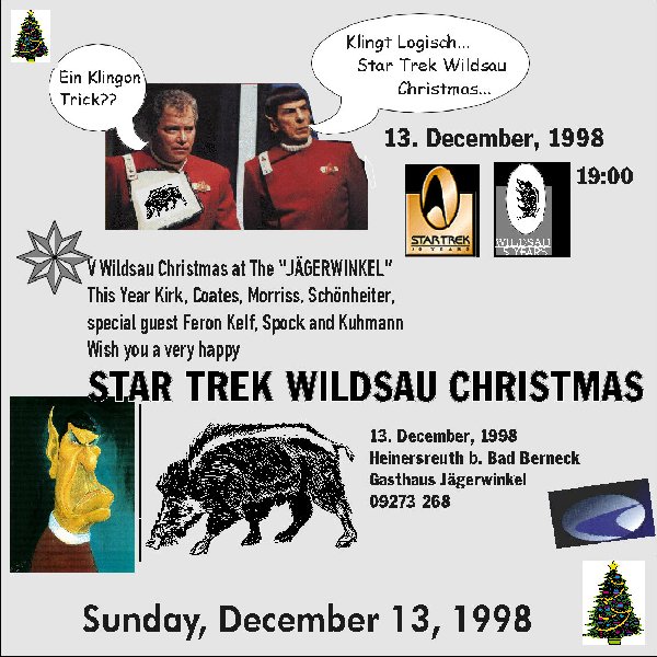 Star Trek Wildsau Christmas Party!